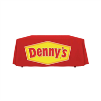 6' Denny's Logo Tablecloth