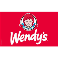 3x5 Wendy's Red Logo Flag